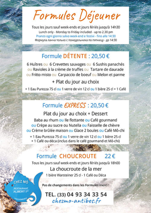 Formule-déjeuner
